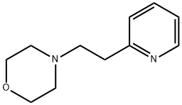 2-(B-MORPHOLINOETHYL)PYRIDINE Struktur