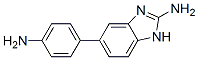 5-(4-aminophenyl)-2-amine-1N-benzimidazol-  Struktur