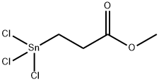 3-(TRICHLOROSTANNYL)METHYLPROPANOATE Struktur