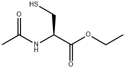 N-乙酰-L-半胱氨酸乙酯, 59587-09-6, 結(jié)構(gòu)式