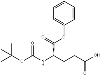 BOC-GLU-PHENYL ESTER Struktur