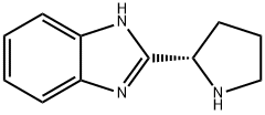 1H-Benzimidazole,2-(2-pyrrolidinyl)-,(S)-(9CI) Struktur