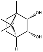 (1R,2S,3R,4S)-1,7,7-Trimethylbicyclo[2.2.1]heptane-2,3-diol Struktur