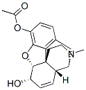 morphine acetate Struktur