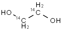 ETHYLENE GLYCOL, [1,2-14C] Struktur