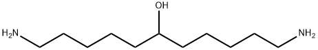 1,11-diaminoundecan-6-ol Struktur