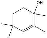 2-Cyclohexen-1-ol, 1,2,4,4-tetramethyl-, (+)- (9CI) Struktur