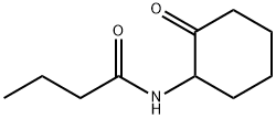 Butanamide,  N-(2-oxocyclohexyl)- Struktur