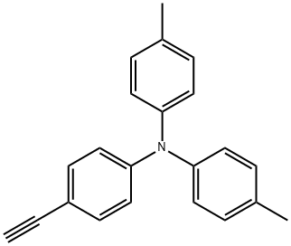 (4-Ethynylphenyl)-di-p-tolylamine Struktur