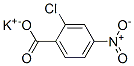 potassium 2-chloro-4-nitrobenzoate Struktur