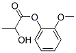 2-methoxyphenyl lactate Struktur