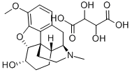 DIHYDROCODEINE BITARTRATE CII (200 MG)I0D2050.997MG/MG(DR) Struktur