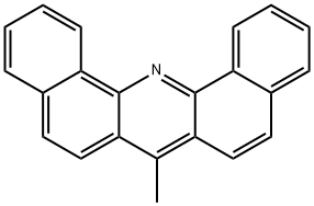 7-Methyldibenz[c,h]acridine Struktur