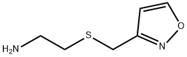 Ethanamine, 2-[(3-isoxazolylmethyl)thio]- (9CI) Struktur