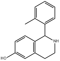 6-Isoquinolinol,1,2,3,4-tetrahydro-1-(2-methylphenyl)-(9CI) Struktur