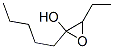 Oxiranol, 3-ethyl-2-pentyl- (9CI) Struktur