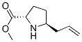 L-Proline, 5-(2-propenyl)-, methyl ester, (5S)- (9CI) Struktur