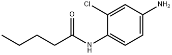 N-(4-amino-2-chlorophenyl)pentanamide Struktur