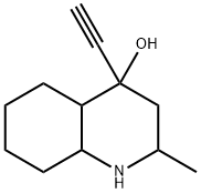 4-ETHYNYL-2-METHYL-DECAHYDRO-QUINOLIN-4-OL Struktur