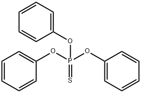 トリフェノキシホスフィンスルフィド 化學(xué)構(gòu)造式