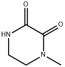 1-Methylpiperazine-2,3-dione Struktur