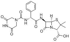 desethylpiperacillin Struktur