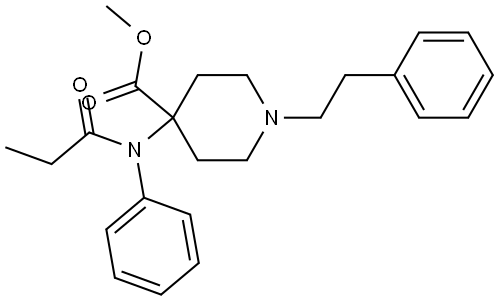 Carfentanil Struktur