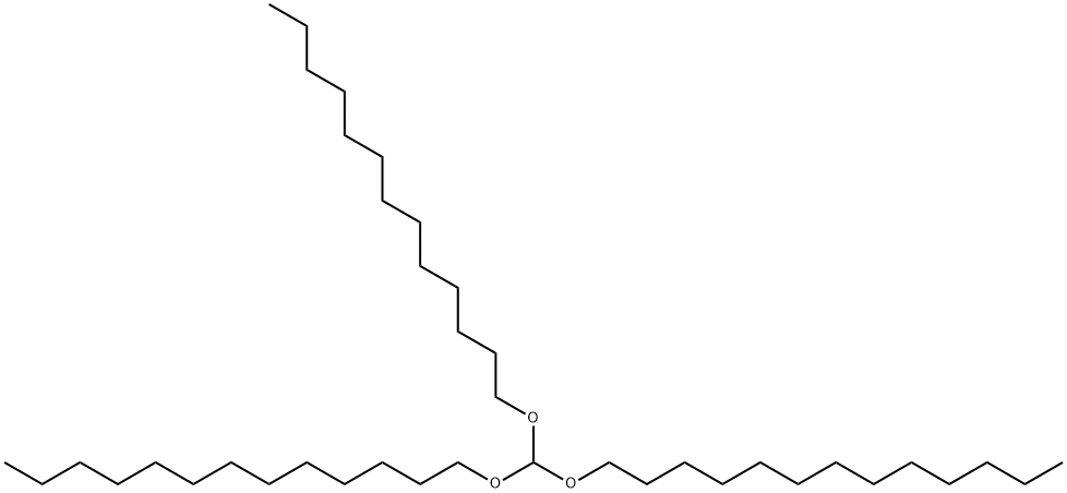 1,1',1''-[methylidynetris(oxy)]tris(tridecane) Struktur