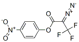 4-nitrophenyl-2-diazo-3,3,3-trifluoropropionate Struktur