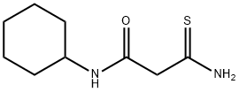 3-AMINO-N-CYCLOHEXYL-3-THIOXOPROPANAMIDE Structure