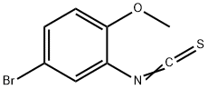 Benzene, 4-bromo-2-isothiocyanato-1-methoxy- (9CI) Struktur