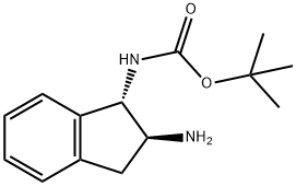 (S,S)-1-N-Boc-AMino-2-aMinoindane Struktur