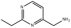 4-Pyrimidinemethanamine, 2-ethyl- (9CI) Struktur