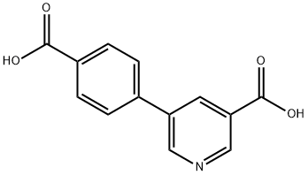 5-(4-Carboxyphenyl)nicotinic acid Struktur