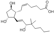 16,16-DIMETHYL PROSTAGLANDIN F2BETA Struktur