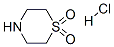 THIOMORPHOLINE 1,1-DIOXIDE HYDROCHLORIDE Structure