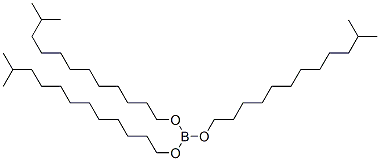 tris(isotridecyl) borate Struktur