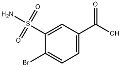 3-(aminosulfonyl)-4-bromobenzoic acid Struktur