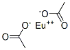 europium(2+) acetate Struktur