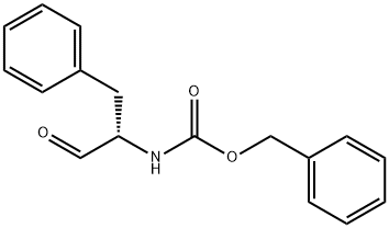 CBZ-L-PHENYLALANINAL Struktur