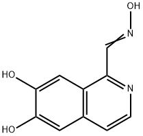 1-Isoquinolinecarboxaldehyde, 6,7-dihydroxy-, oxime (9CI) Struktur