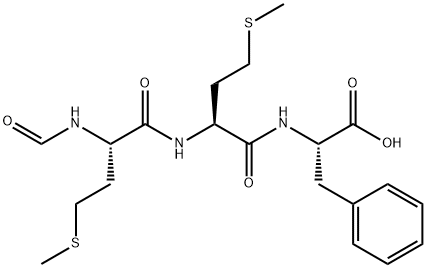 FOR-MET-MET-PHE-OH Struktur