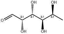 L-FUCOSE-(5,6-3H) Struktur