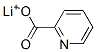 lithium pyridine-2-carboxylate Struktur