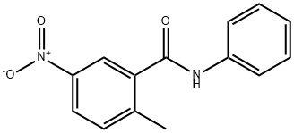 Benzamide, 2-methyl-5-nitro-N-phenyl- (9CI) Struktur