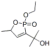 1,2-Oxaphosphole-3-methanol,2-ethoxy-2,5-dihydro-alpha,alpha,5-trimethyl-,2-oxide(9CI) Struktur