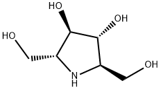 2,5-DIDEOXY-2,5-IMINO-D-MANNITOL Struktur