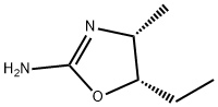 2-Oxazolamine,5-ethyl-4,5-dihydro-4-methyl-,(4R,5S)-(9CI) Struktur