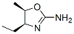 2-Oxazolamine,4-ethyl-4,5-dihydro-5-methyl-,(4S,5R)-(9CI) Struktur