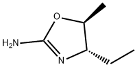 2-Oxazolamine,4-ethyl-4,5-dihydro-5-methyl-,(4S,5S)-(9CI) Struktur